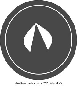 este es un logotipo en forma de cinta de corbata que no cumple con las expectativas