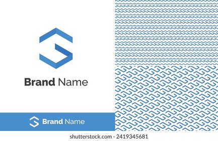 This logo is formed from a combination of the initials S and C. This logo is suitable for construction companies or similar