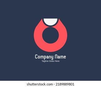 This logo is formed from the letter "O"