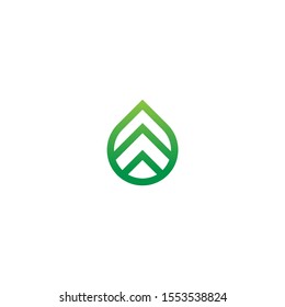 
this is a logo formed from a plant