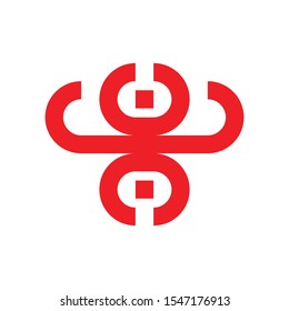 
this is a logo formed from spiders