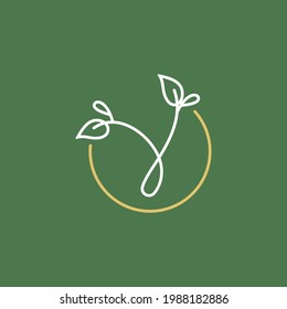 This logo is great for farm, agriculture, garden, park, farm house, green house, real estate, villa, plant store, application, develop or any other business.
