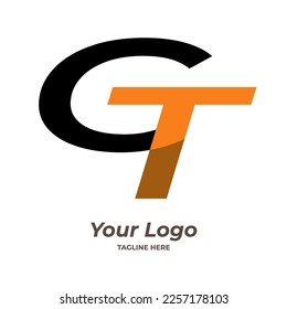 This Logo GT. This logo can used for anyting. color is black and orange