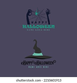 this is a Logo Halloween Template 