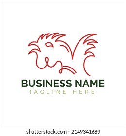 This logo is a happy rooster logo for a healthy food brand. For that reason, it can be used as a logo in any restaurant. It is suitable for every category of brand, business, service and product. 