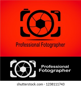 This logo has a camera. This logo is good to use as a company logo or photo studio that is engaged in photography. Or it can also be used as a brand of a camera product.