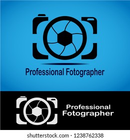 This logo has a camera. This logo is good to use as a company logo or photo studio that is engaged in photography. Or it can also be used as a brand of a camera product.