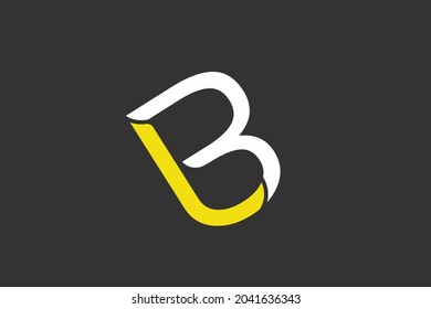 This logo has the concept of the letters B and L
