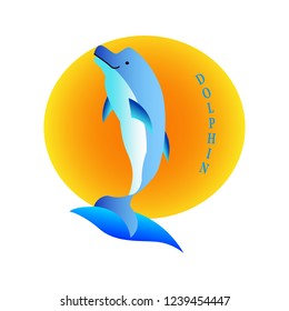 This logo has a dolphin picture. This logo is good for use in the water park industry. And it can also be used as a logo for dolphin shows, kids-themed businesses or application logos.