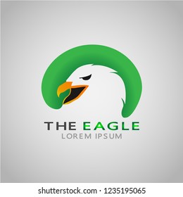 This logo has an eagle head. This logo is good for various businesses such as company logos and logos on applications. Can also be used for creative businesses, such as sticker logos and so on.