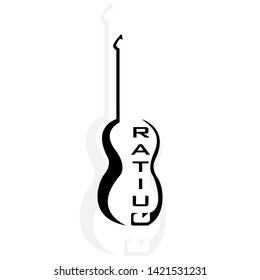 This logo has a guitar picture. This logo is good for use as a company logo or business that is engaged in the music arts. But it can also be used as a logo on the application.