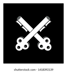 This logo has a key picture. This logo is good to use as a company logo or business that is engaged in security. Or it can also be used as an application logo and various other businesses as needed.