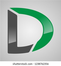 This logo has the letter D. The logo is good for companies who want their logo to be an initial logo. Can also be used as an application and various other businesses as needed.