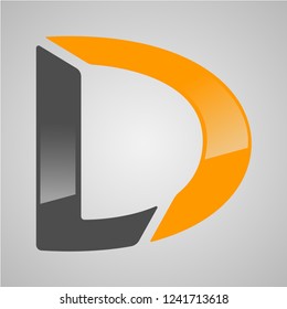 This logo has the letter D. This is good for companies who want their logo to be an initial logo. Can also be used as an application logo and various other businesses as needed.