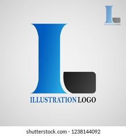 This logo has the letter L. This is good for use by a company that wants its logo to be an initial logo or a company engaged in graphic design. This can also be used as an application logo.