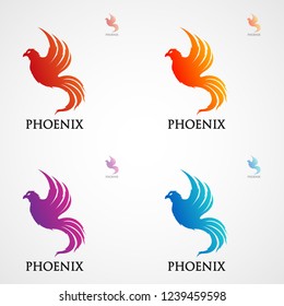 This logo has a phoenix image. This logo is good to use as a company logo or it can also be an application logo. But it can also be used in various other creative businesses.