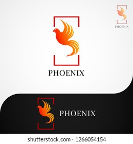 This logo has a phoenix image. This logo is good to use as a company logo or it can also be an application logo. But it can also be used in various other creative businesses.