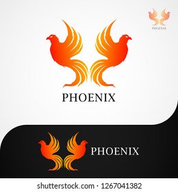 This logo has a phoenix image. This logo is good to use as a company logo or it can also be an application logo. But it can also be used in various other creative businesses.