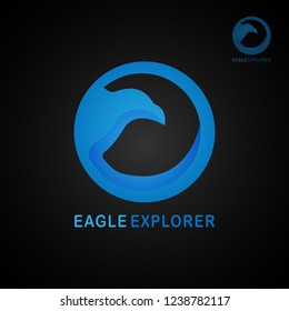 This logo has a picture of an eagle. This logo is in 3D. This logo is good to use as a company logo or can also be used in the travel business, but can also be used in application logos.