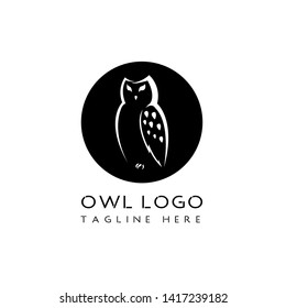 This logo has a picture of an owl. This logo is good to use as a company logo or other creative business as needed. But it can also be used as an application logo.