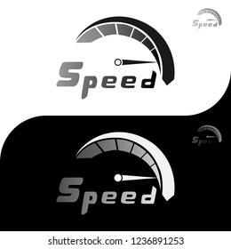This logo has a speedometer. This logo is good to use as a company logo or business engaged in the automotive sector. This is also good to use as a game application logo.
