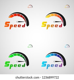 This logo has a speedometer. This logo is good to use as a company logo or business engaged in the automotive sector. This is also good to use as a game application logo.