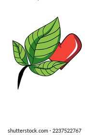 This logo has the theme of nature and love, suitable for use in various beauty products and personal businesses that work in the nature and beauty sector.or it could be a symbol of love for nature or 