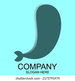 Esta Es La Ilustración Del Logo (Ballena)