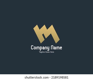 This logo initials letter "M" is very nice and elegant
