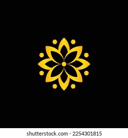 Este logo está inspirado en hermosas flores que florecen en la sociedad.