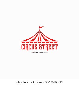 This logo is inspired by the circus tent and the shape of the highway. very suitable for businesses related to the circus or playground