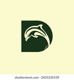 This logo is inspired by the letter D and dolphins, which is simple, minimalist and modern.