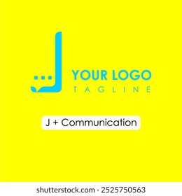 Este logotipo está inspirado en la letra j y las burbujas de discurso.