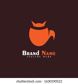 This logo is inspired by a mug with a fox,
This logo is conceptualized with a very unique and simple, intended for food companies, or restaurants