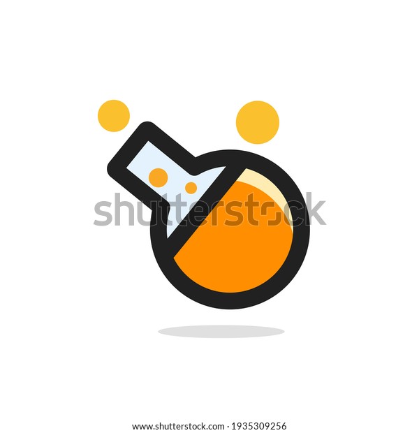 This Logo Inspired By Tennis Laboratory Stock Vector (Royalty Free