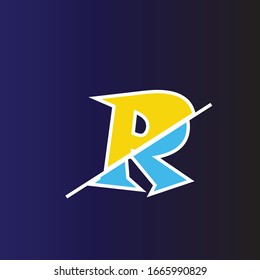 Este logotipo está inspirado en la letra "R" en rodajas