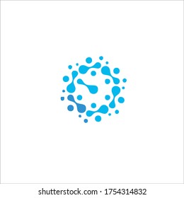 THIS LOGO IS INSPIRED FROM A POINT THAT SHAPED ABSTRACT