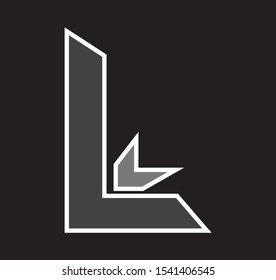 This logo is the letter L interestingly it can be used any color and others can be replaced as you wish