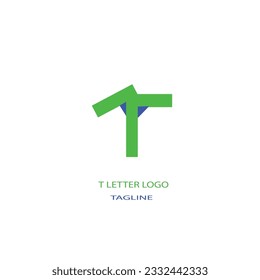 This Logo lettering T can be used in Corporate Business.