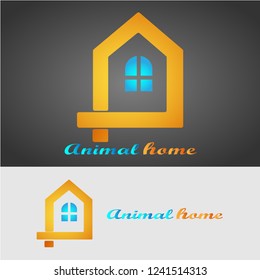 This logo is made for a business that runs in the field of pet maintenance or can be used for other business purposes.