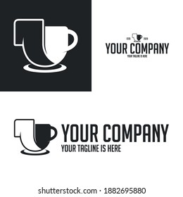 This logo is made from a combination of t-shirt and mug icons