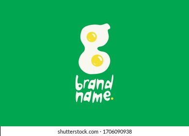 This logo is a minimalist concept with a custom font. The logo that combines the letter G and the sunny side up egg image is suitable for fashion brands, industry nature, or others.