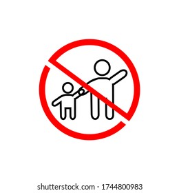 This is logo no children allowed in this area