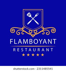 this logo is perfect for restaurants or other eateries