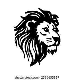 This logo presents a lion as a symbol of power, wisdom and loyalty which symbolizes stability and trust