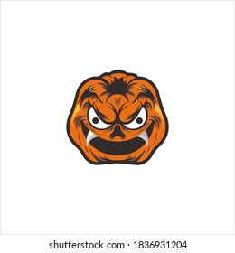 esta es una calabaza de logo