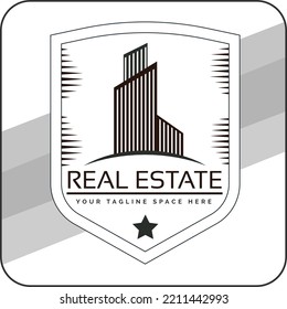 Este es el logotipo del diseño del logotipo inmobiliario