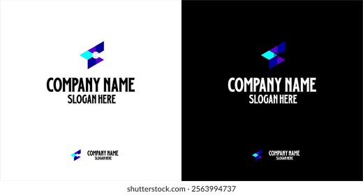 This logo reflects the concept of direction, focus, and development. Suitable for use by technology companies, consulting, or organizations that want to show a clear and professional purpose.