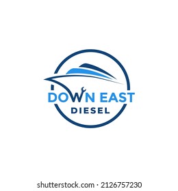 This logo is related to shipping and about repair