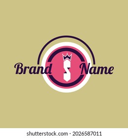 Este logotipo es el logotipo de S King, que combina la corona del rey con la letra S, que es elegante, sencilla y única